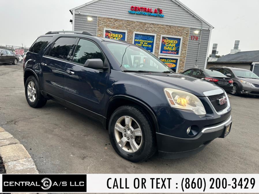 2011 GMC Acadia AWD 4dr SLE, available for sale in East Windsor, Connecticut | Central A/S LLC. East Windsor, Connecticut 2011 GMC Acadia AWD 4dr SLE, available for sale in East Windsor, Connecticut | Central A/S LLC. East Windsor, Connecticut
