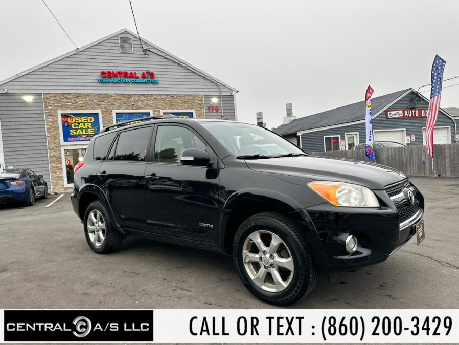 2010 Toyota RAV4 4WD 4dr V6 5-Spd AT Ltd (Natl), available for sale in East Windsor, Connecticut | Central A/S LLC. East Windsor, Connecticut