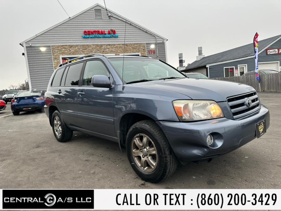 2006 Toyota Highlander 4dr V6 4WD w/3rd Row (Natl), available for sale in East Windsor, Connecticut | Central A/S LLC. East Windsor, Connecticut 2006 Toyota Highlander 4dr V6 4WD w/3rd Row (Natl), available for sale in East Windsor, Connecticut | Central A/S LLC. East Windsor, Connecticut