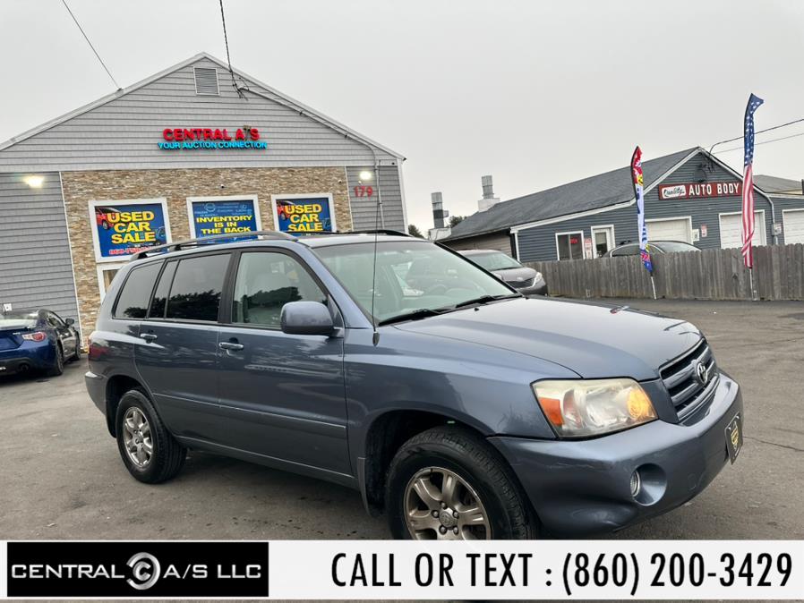 2006 Toyota Highlander 4dr V6 4WD w/3rd Row (Natl), available for sale in East Windsor, Connecticut | Central A/S LLC. East Windsor, Connecticut