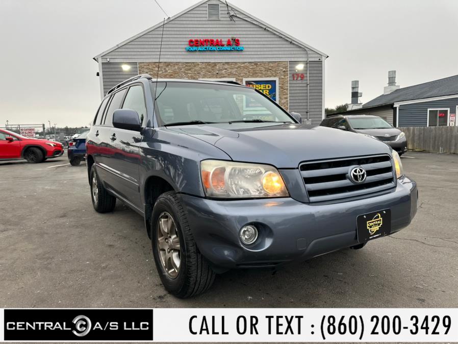 2006 Toyota Highlander 4dr V6 4WD w/3rd Row (Natl), available for sale in East Windsor, Connecticut | Central A/S LLC. East Windsor, Connecticut 2006 Toyota Highlander 4dr V6 4WD w/3rd Row (Natl), available for sale in East Windsor, Connecticut | Central A/S LLC. East Windsor, Connecticut