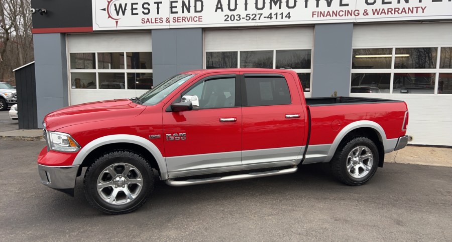 2014 Ram 1500 4WD Crew Cab 149" Laramie, available for sale in Waterbury, Connecticut | West End Automotive Center. Waterbury, Connecticut 2014 Ram 1500 4WD Crew Cab 149" Laramie, available for sale in Waterbury, Connecticut | West End Automotive Center. Waterbury, Connecticut
