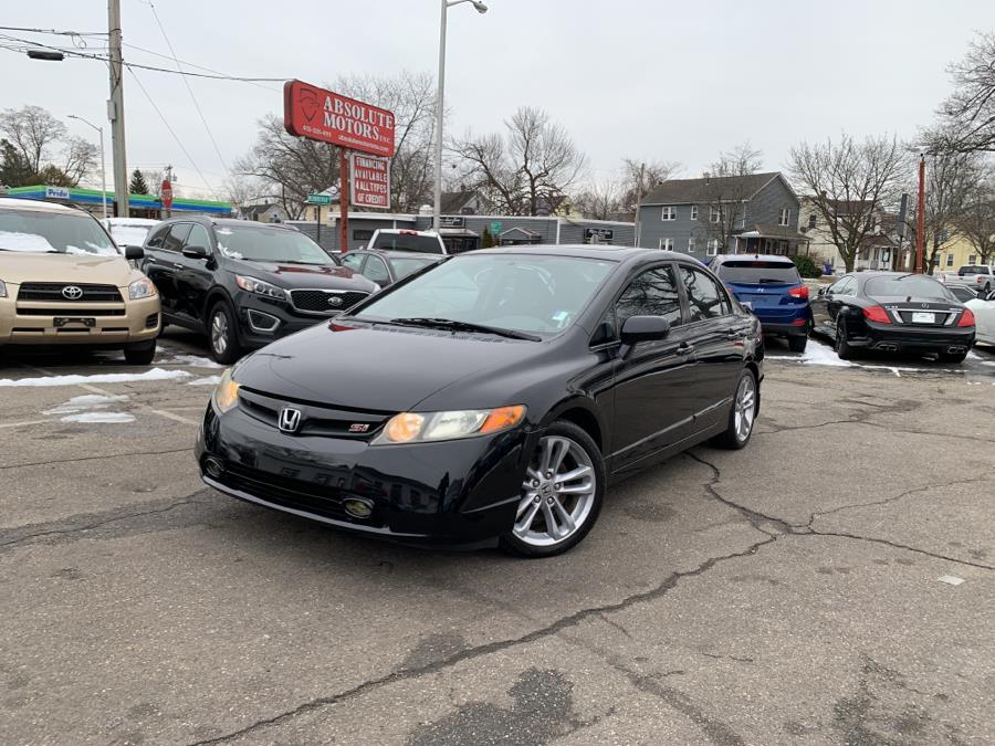 2008 Honda Civic Sdn SI 4dr Man Si, available for sale in Springfield, Massachusetts | Absolute Motors Inc. Springfield, Massachusetts