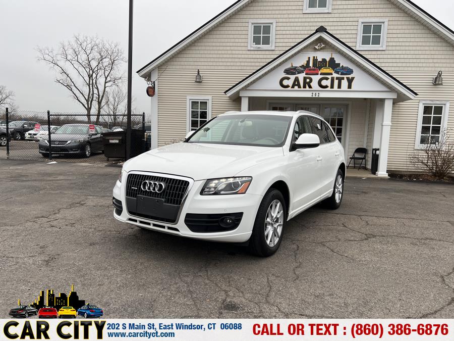 2012 Audi Q5 quattro 4dr 2.0T Premium Plus, available for sale in East Windsor, Connecticut | Car City LLC. East Windsor, Connecticut