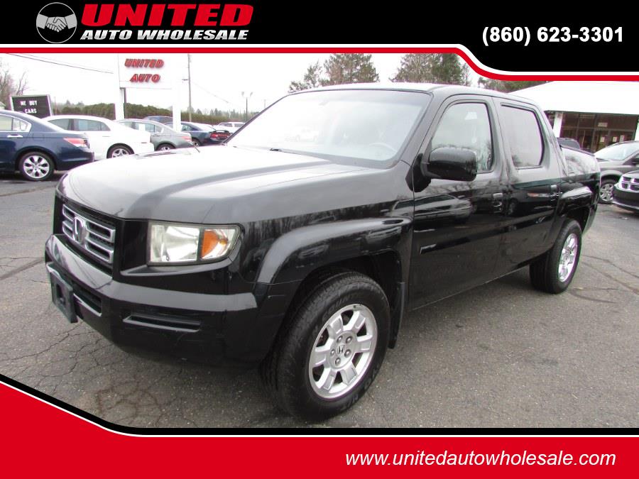 2008 Honda Ridgeline 4WD Crew Cab RTL w/Lthr, available for sale in East Windsor, Connecticut | United Auto Sales of E Windsor, Inc. East Windsor, Connecticut
