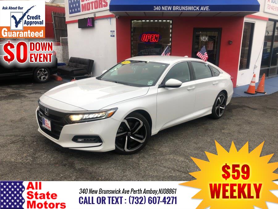 2020 Honda Accord Sedan Sport 1.5T CVT, available for sale in Perth Amboy, New Jersey | All State Motor Inc. Perth Amboy, New Jersey