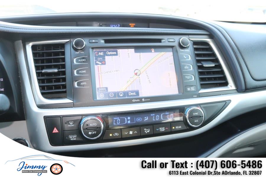 2014 Toyota Highlander FWD 4dr V6 XLE (Natl), available for sale in Orlando, Florida | Jimmy Motor Car Company Inc. Orlando, Florida 2014 Toyota Highlander FWD 4dr V6 XLE (Natl), available for sale in Orlando, Florida | Jimmy Motor Car Company Inc. Orlando, Florida