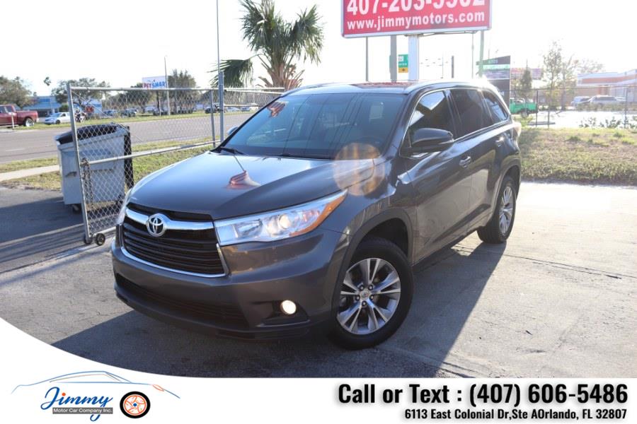 Used Toyota Highlander FWD 4dr V6 XLE (Natl) 2014 | Jimmy Motor Car Company Inc. Orlando, Florida