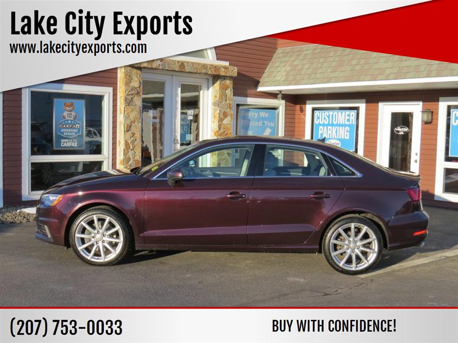 2015 Audi A3 2.0T quattro Premium Plus AWD 4dr Sedan, available for sale in Auburn, Maine | Lake City Exports Inc. Auburn, Maine 2015 Audi A3 2.0T quattro Premium Plus AWD 4dr Sedan, available for sale in Auburn, Maine | Lake City Exports Inc. Auburn, Maine