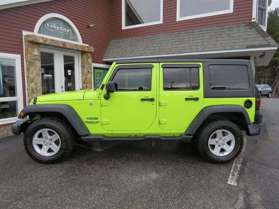 2016 Jeep Wrangler Unlimited Sport S 4x4 4dr SUV, available for sale in Auburn, Maine | Lake City Exports Inc. Auburn, Maine 2016 Jeep Wrangler Unlimited Sport S 4x4 4dr SUV, available for sale in Auburn, Maine | Lake City Exports Inc. Auburn, Maine
