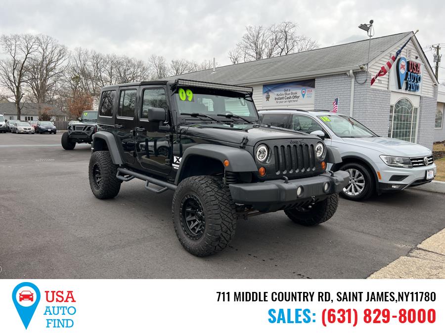 2009 Jeep Wrangler Unlimited 4WD 4dr X, available for sale in Saint James, New York | USA Auto Find. Saint James, New York