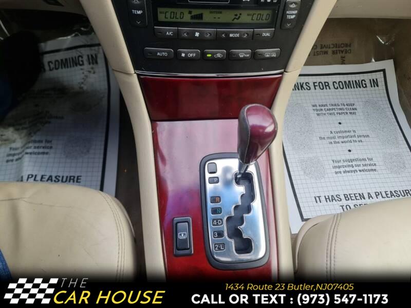2004 Lexus ES 330 4dr Sdn, available for sale in Butler, New Jersey | The Car House. Butler, New Jersey 2004 Lexus ES 330 4dr Sdn, available for sale in Butler, New Jersey | The Car House. Butler, New Jersey