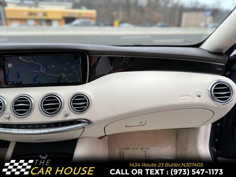 2016 Mercedes-Benz S-Class 2dr Cpe S 550 4MATIC, available for sale in Butler, New Jersey | The Car House. Butler, New Jersey 2016 Mercedes-Benz S-Class 2dr Cpe S 550 4MATIC, available for sale in Butler, New Jersey | The Car House. Butler, New Jersey