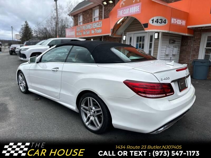 2016 Mercedes-Benz E-Class 2dr Cabriolet E 400 RWD, available for sale in Butler, New Jersey | The Car House. Butler, New Jersey 2016 Mercedes-Benz E-Class 2dr Cabriolet E 400 RWD, available for sale in Butler, New Jersey | The Car House. Butler, New Jersey