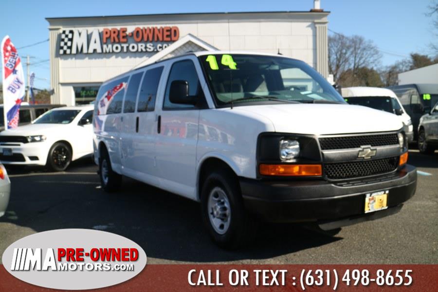 2014 Chevrolet Express Passenger RWD 3500 155" LS w/1LS, available for sale in Huntington Station, New York | M & A Motors. Huntington Station, New York