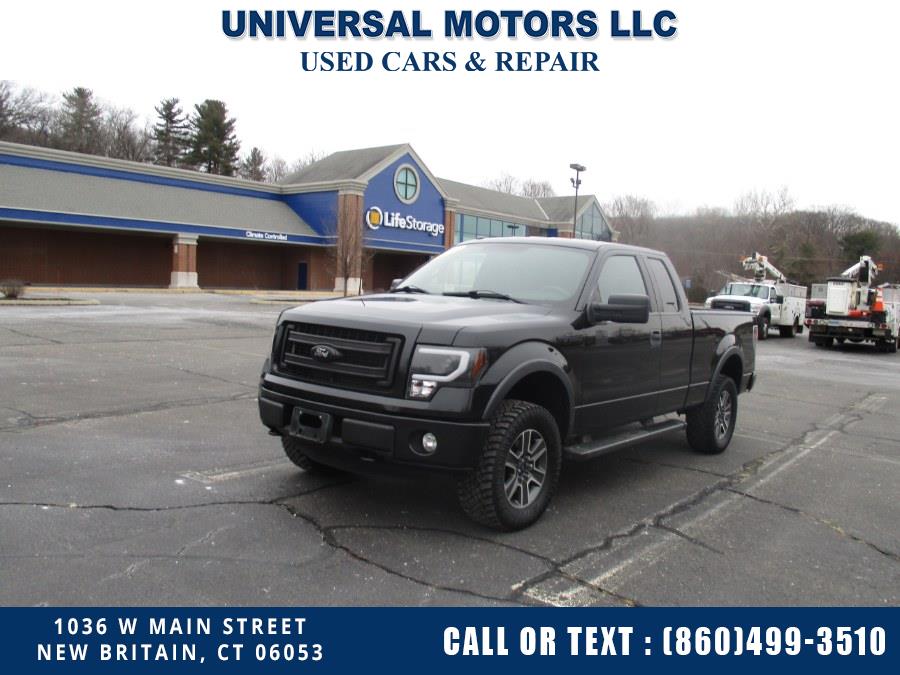 2014 Ford F-150 4WD SuperCab 145" STX, available for sale in New Britain, Connecticut | Universal Motors LLC. New Britain, Connecticut