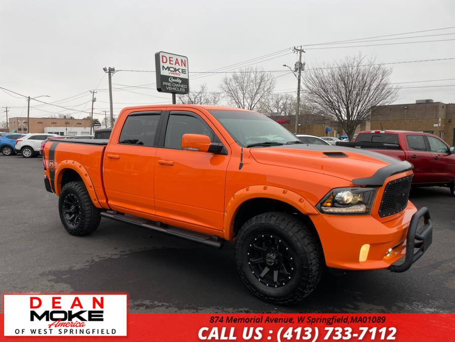 2017 Ram 1500 Sport 4x4 Crew Cab 5''7" Box, available for sale in W Springfield, Massachusetts | Dean Moke America of West Springfield. W Springfield, Massachusetts 2017 Ram 1500 Sport 4x4 Crew Cab 5''7" Box, available for sale in W Springfield, Massachusetts | Dean Moke America of West Springfield. W Springfield, Massachusetts