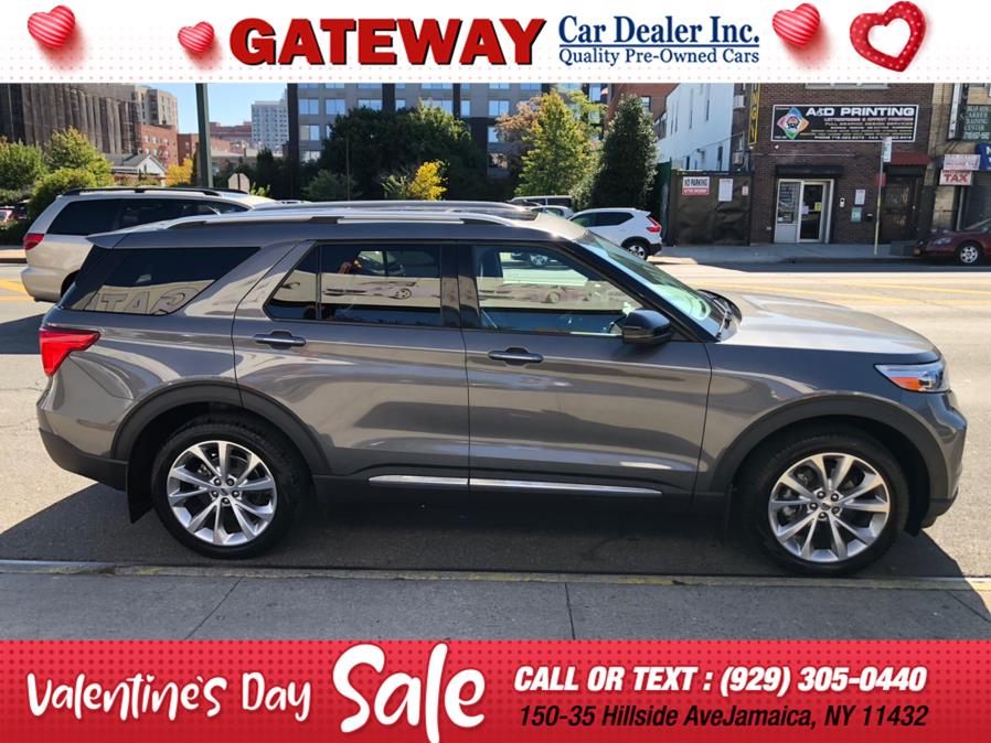 2021 Ford Explorer Platinum 4WD, available for sale in Jamaica, New York | Gateway Car Dealer Inc. Jamaica, New York 2021 Ford Explorer Platinum 4WD, available for sale in Jamaica, New York | Gateway Car Dealer Inc. Jamaica, New York