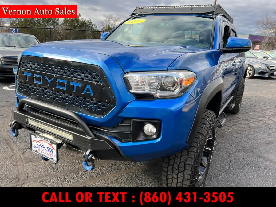 2017 Toyota Tacoma TRD Off Road Double Cab 5'' Bed V6 4x4 MT (Natl), available for sale in Manchester, Connecticut | Vernon Auto Sale & Service. Manchester, Connecticut