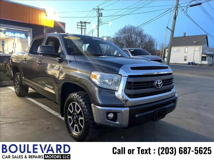 2015 Toyota Tundra Crewmax TRD Pro Pickup 4D 5 1/2 ft, available for sale in New Haven, Connecticut | Boulevard Motors LLC. New Haven, Connecticut