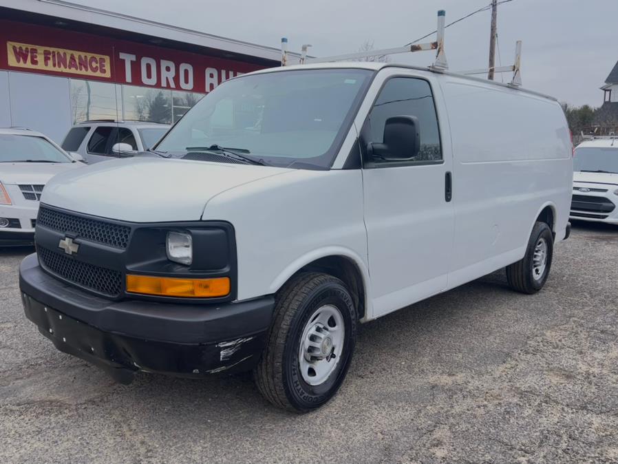 2011 Chevrolet Express Cargo Van RWD 2500 135" W/Roof Rack & Shelves, available for sale in East Windsor, Connecticut | Toro Auto. East Windsor, Connecticut