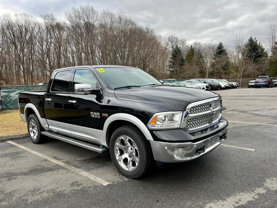 2015 Ram 1500 4WD Crew Cab 140.5" Laramie, available for sale in Berlin, Connecticut | Tru Auto Mall. Berlin, Connecticut 2015 Ram 1500 4WD Crew Cab 140.5" Laramie, available for sale in Berlin, Connecticut | Tru Auto Mall. Berlin, Connecticut