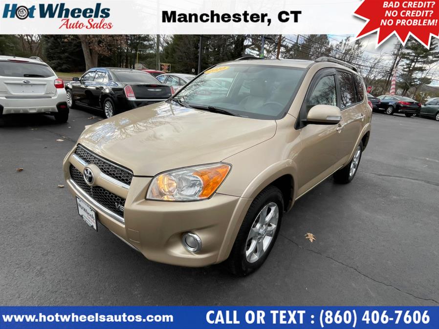 Used Toyota RAV4 4WD 4dr V6 5-Spd AT Ltd (Natl) 2010 | Hot Wheels Auto Sales LLC. Manchester, Connecticut Used Toyota RAV4 4WD 4dr V6 5-Spd AT Ltd (Natl) 2010 | Hot Wheels Auto Sales LLC. Manchester, Connecticut