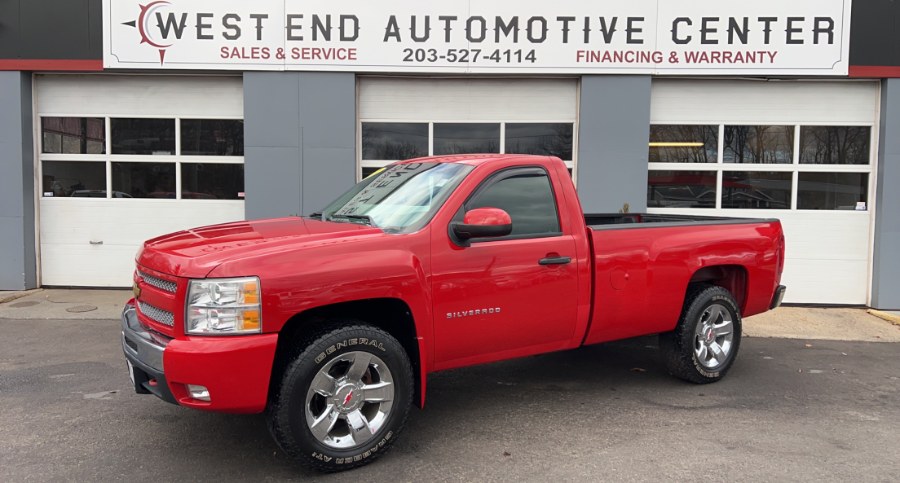 2011 Chevrolet Silverado 1500 4WD Reg Cab 133.0" Work Truck, available for sale in Waterbury, Connecticut | West End Automotive Center. Waterbury, Connecticut