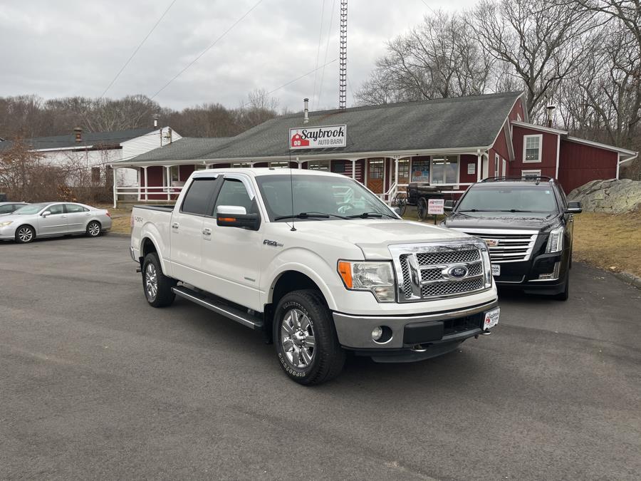 2012 Ford F-150 4WD SuperCrew 145" Lariat, available for sale in Old Saybrook, Connecticut | Saybrook Auto Barn. Old Saybrook, Connecticut