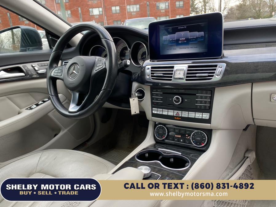 2015 Mercedes-Benz CLS-Class 4dr Sdn CLS 400 4MATIC, available for sale in Springfield, Massachusetts | Shelby Motor Cars. Springfield, Massachusetts 2015 Mercedes-Benz CLS-Class 4dr Sdn CLS 400 4MATIC, available for sale in Springfield, Massachusetts | Shelby Motor Cars. Springfield, Massachusetts