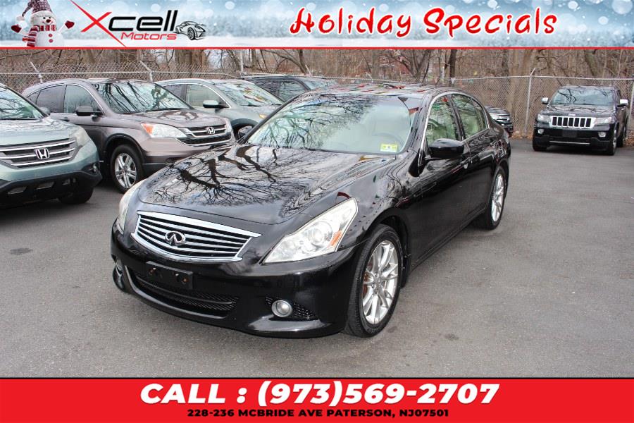 2011 Infiniti G37x Sedan 4dr x AWD, available for sale in Paterson, New Jersey | Xcell Motors LLC. Paterson, New Jersey 2011 Infiniti G37x Sedan 4dr x AWD, available for sale in Paterson, New Jersey | Xcell Motors LLC. Paterson, New Jersey