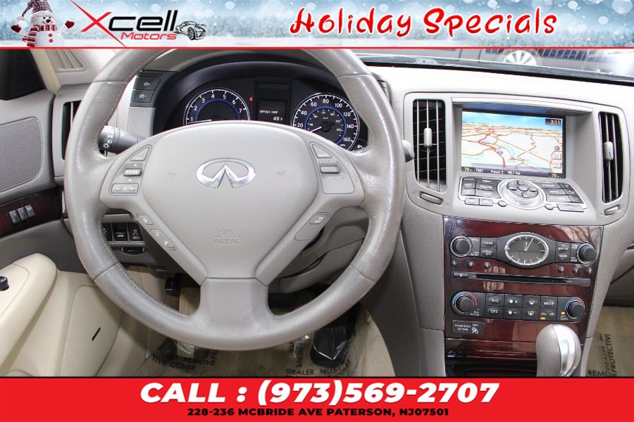 2011 Infiniti G37x Sedan 4dr x AWD, available for sale in Paterson, New Jersey | Xcell Motors LLC. Paterson, New Jersey 2011 Infiniti G37x Sedan 4dr x AWD, available for sale in Paterson, New Jersey | Xcell Motors LLC. Paterson, New Jersey