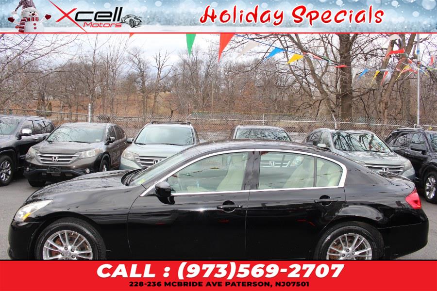 2011 Infiniti G37x Sedan 4dr x AWD, available for sale in Paterson, New Jersey | Xcell Motors LLC. Paterson, New Jersey 2011 Infiniti G37x Sedan 4dr x AWD, available for sale in Paterson, New Jersey | Xcell Motors LLC. Paterson, New Jersey
