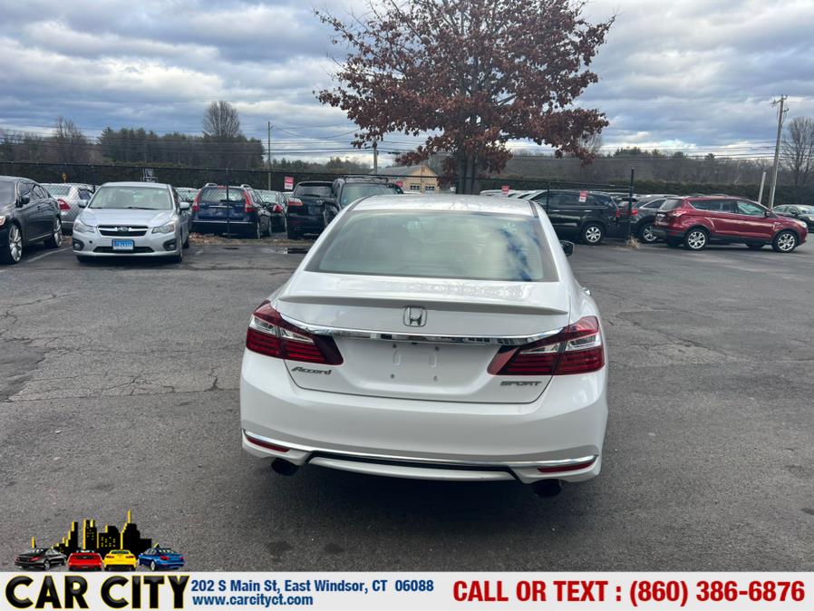 2016 Honda Accord Sedan 4dr I4 CVT Sport, available for sale in East Windsor, Connecticut | Car City LLC. East Windsor, Connecticut 2016 Honda Accord Sedan 4dr I4 CVT Sport, available for sale in East Windsor, Connecticut | Car City LLC. East Windsor, Connecticut