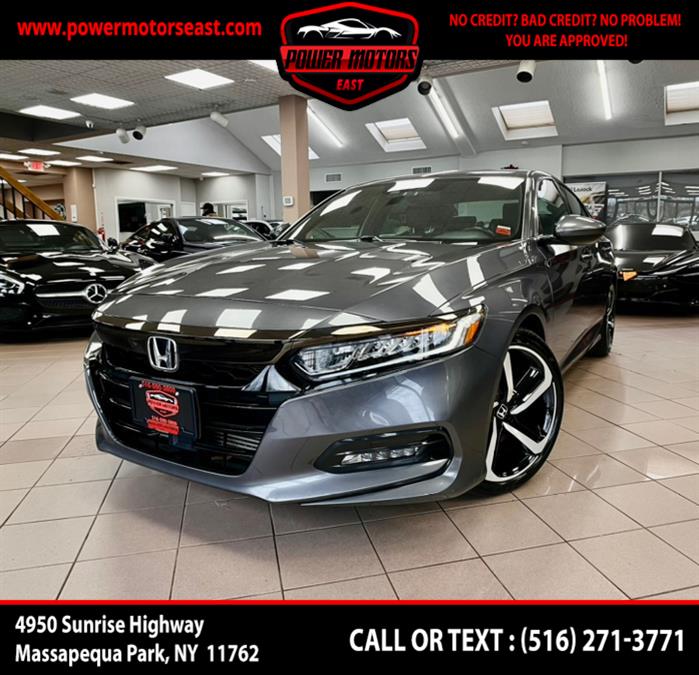 Used Honda Accord Sedan Sport 1.5T CVT 2020 | Power Motors East. Massapequa Park, New York