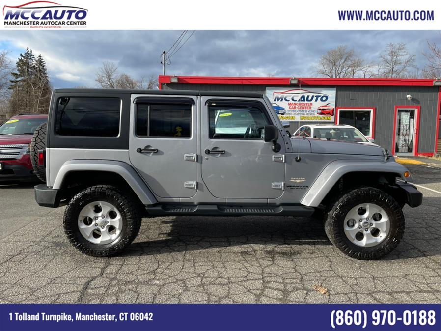 2014 Jeep Wrangler Unlimited 4WD 4dr Sahara, available for sale in Manchester, Connecticut | Manchester Autocar Center. Manchester, Connecticut 2014 Jeep Wrangler Unlimited 4WD 4dr Sahara, available for sale in Manchester, Connecticut | Manchester Autocar Center. Manchester, Connecticut
