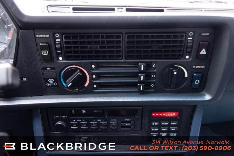 1985 BMW 635CSi 2dr Coupe, available for sale in Norwalk, Connecticut | Black Bridge Motors, LLC. Norwalk, Connecticut 1985 BMW 635CSi 2dr Coupe, available for sale in Norwalk, Connecticut | Black Bridge Motors, LLC. Norwalk, Connecticut