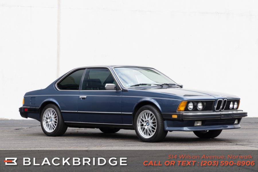 1985 BMW 635CSi 2dr Coupe, available for sale in Norwalk, Connecticut | Black Bridge Motors, LLC. Norwalk, Connecticut 1985 BMW 635CSi 2dr Coupe, available for sale in Norwalk, Connecticut | Black Bridge Motors, LLC. Norwalk, Connecticut