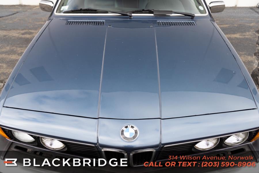 1985 BMW 635CSi 2dr Coupe, available for sale in Norwalk, Connecticut | Black Bridge Motors, LLC. Norwalk, Connecticut 1985 BMW 635CSi 2dr Coupe, available for sale in Norwalk, Connecticut | Black Bridge Motors, LLC. Norwalk, Connecticut