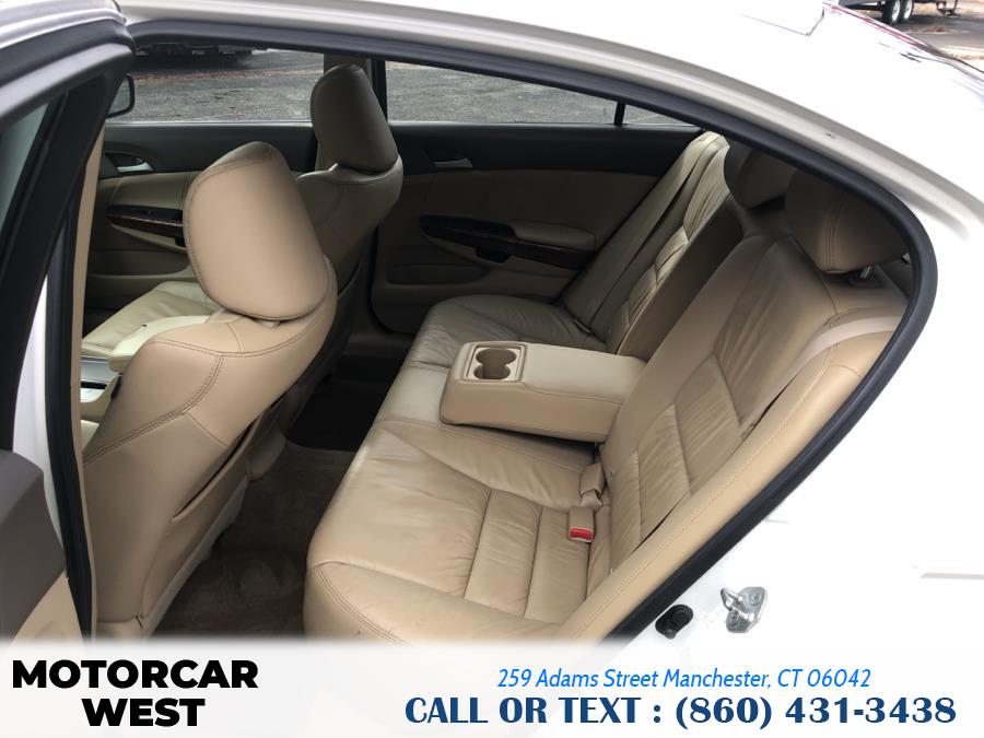 2010 Honda Accord Sdn 4dr V6 Auto EX-L, available for sale in Manchester, Connecticut | Motorcar West. Manchester, Connecticut 2010 Honda Accord Sdn 4dr V6 Auto EX-L, available for sale in Manchester, Connecticut | Motorcar West. Manchester, Connecticut