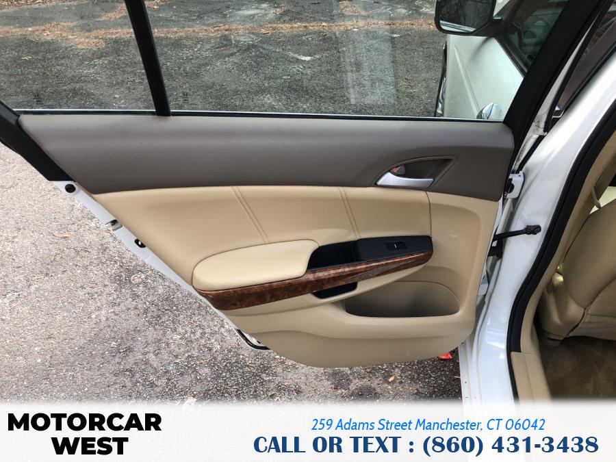 2010 Honda Accord Sdn 4dr V6 Auto EX-L, available for sale in Manchester, Connecticut | Motorcar West. Manchester, Connecticut 2010 Honda Accord Sdn 4dr V6 Auto EX-L, available for sale in Manchester, Connecticut | Motorcar West. Manchester, Connecticut