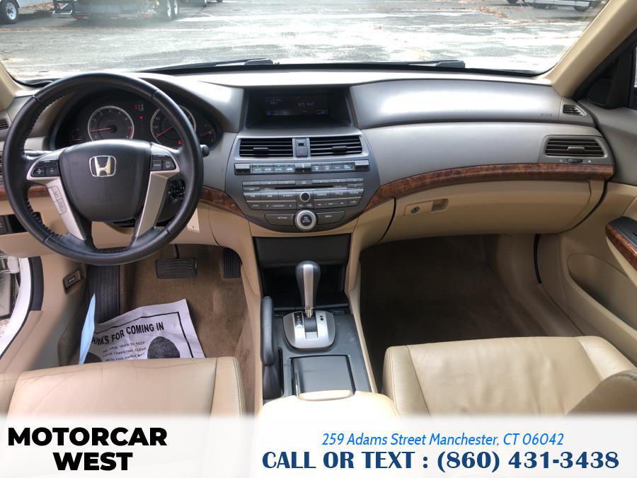 2010 Honda Accord Sdn 4dr V6 Auto EX-L, available for sale in Manchester, Connecticut | Motorcar West. Manchester, Connecticut 2010 Honda Accord Sdn 4dr V6 Auto EX-L, available for sale in Manchester, Connecticut | Motorcar West. Manchester, Connecticut
