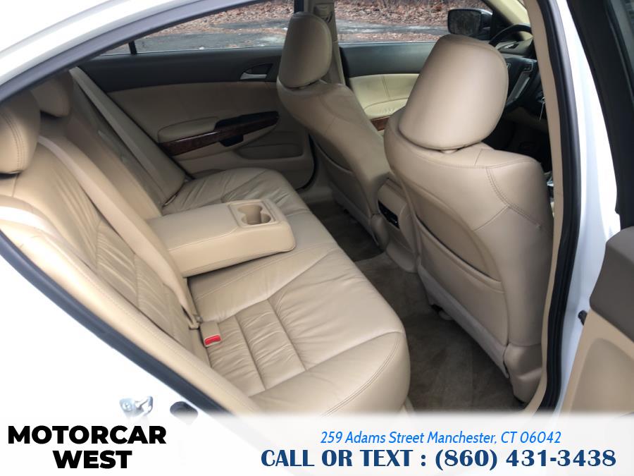 2010 Honda Accord Sdn 4dr V6 Auto EX-L, available for sale in Manchester, Connecticut | Motorcar West. Manchester, Connecticut 2010 Honda Accord Sdn 4dr V6 Auto EX-L, available for sale in Manchester, Connecticut | Motorcar West. Manchester, Connecticut