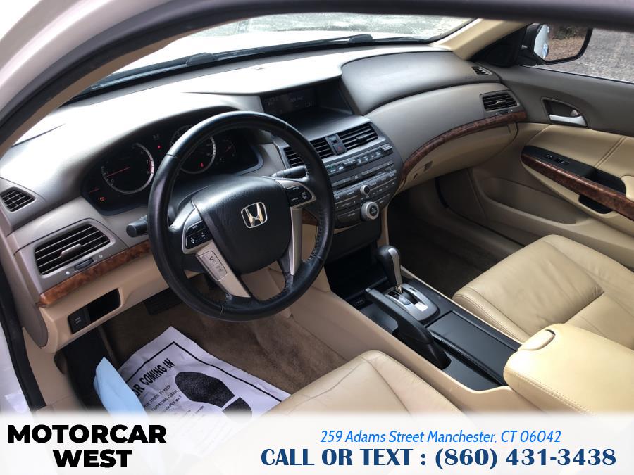 2010 Honda Accord Sdn 4dr V6 Auto EX-L, available for sale in Manchester, Connecticut | Motorcar West. Manchester, Connecticut 2010 Honda Accord Sdn 4dr V6 Auto EX-L, available for sale in Manchester, Connecticut | Motorcar West. Manchester, Connecticut