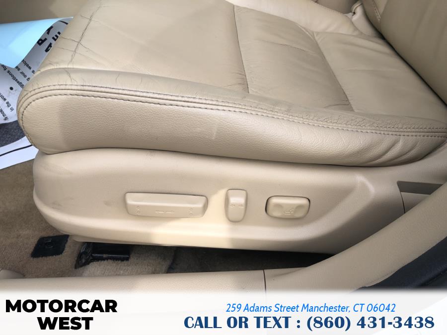2010 Honda Accord Sdn 4dr V6 Auto EX-L, available for sale in Manchester, Connecticut | Motorcar West. Manchester, Connecticut 2010 Honda Accord Sdn 4dr V6 Auto EX-L, available for sale in Manchester, Connecticut | Motorcar West. Manchester, Connecticut