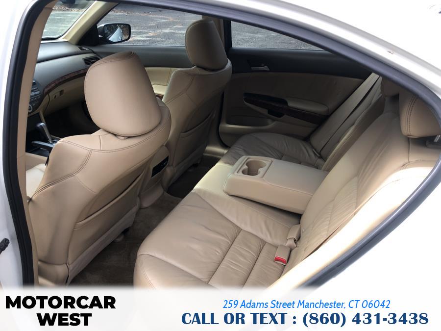 2010 Honda Accord Sdn 4dr V6 Auto EX-L, available for sale in Manchester, Connecticut | Motorcar West. Manchester, Connecticut 2010 Honda Accord Sdn 4dr V6 Auto EX-L, available for sale in Manchester, Connecticut | Motorcar West. Manchester, Connecticut