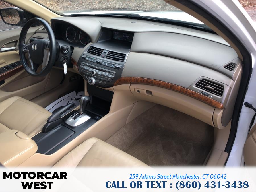 2010 Honda Accord Sdn 4dr V6 Auto EX-L, available for sale in Manchester, Connecticut | Motorcar West. Manchester, Connecticut 2010 Honda Accord Sdn 4dr V6 Auto EX-L, available for sale in Manchester, Connecticut | Motorcar West. Manchester, Connecticut