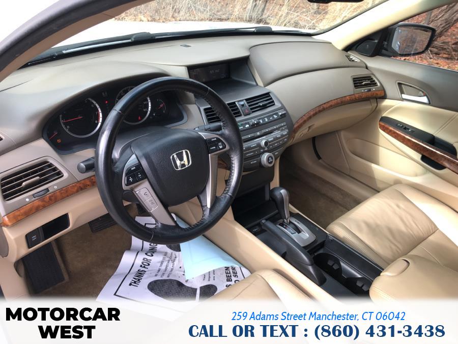 2010 Honda Accord Sdn 4dr V6 Auto EX-L, available for sale in Manchester, Connecticut | Motorcar West. Manchester, Connecticut 2010 Honda Accord Sdn 4dr V6 Auto EX-L, available for sale in Manchester, Connecticut | Motorcar West. Manchester, Connecticut