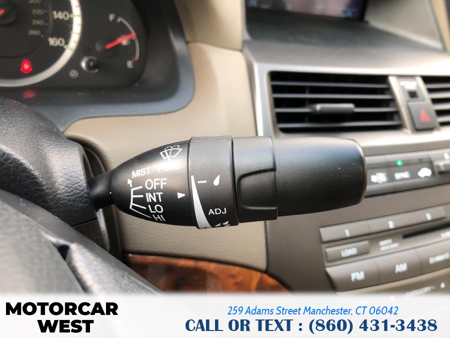 2010 Honda Accord Sdn 4dr V6 Auto EX-L, available for sale in Manchester, Connecticut | Motorcar West. Manchester, Connecticut 2010 Honda Accord Sdn 4dr V6 Auto EX-L, available for sale in Manchester, Connecticut | Motorcar West. Manchester, Connecticut
