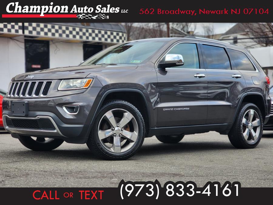 2015 Jeep Grand Cherokee 4WD 4dr Limited, available for sale in Newark, New Jersey | Champion Auto Sales. Newark, New Jersey